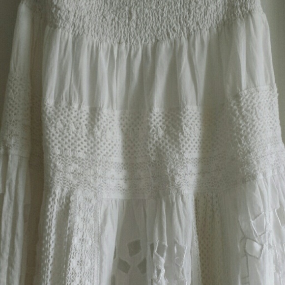 MICHAEL KORS Strapless White Maxi Dress - Picture 3 of 6